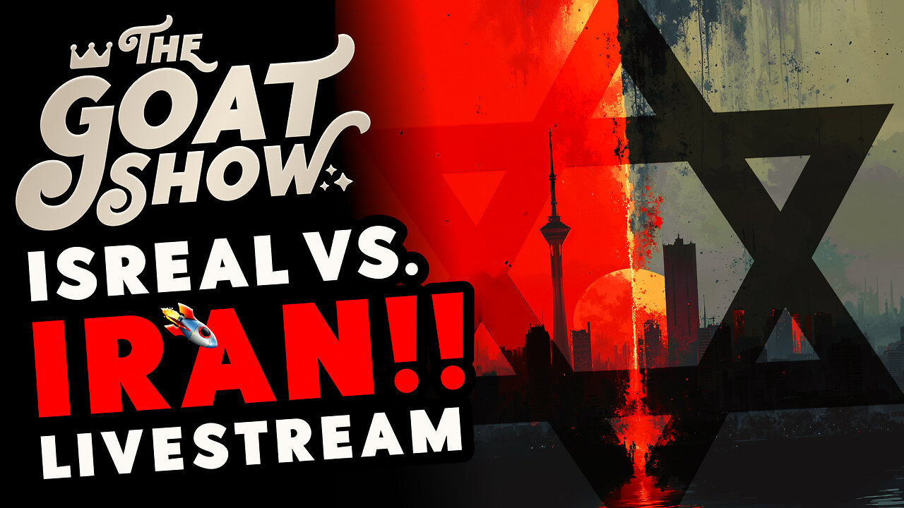 Israel vs. Iran... Will America be FALSE FLAGGED into WW3? 🐐🎙️ THE GOAT SHOW