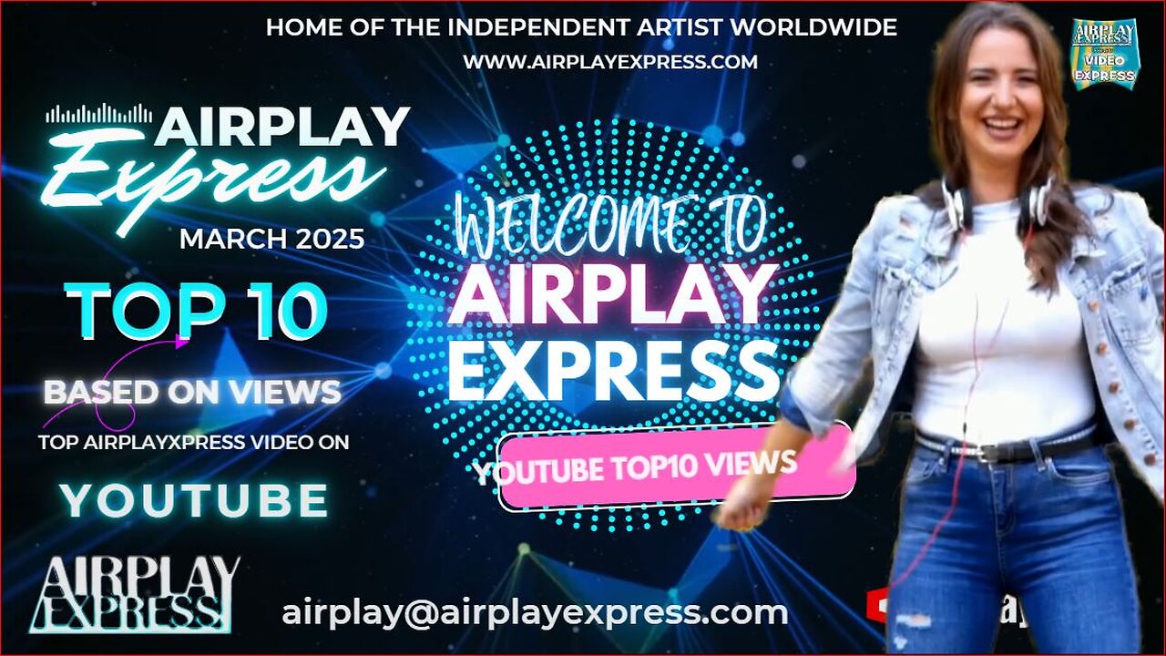 AirplayExpress Top 10 YouTube Videos March 2025