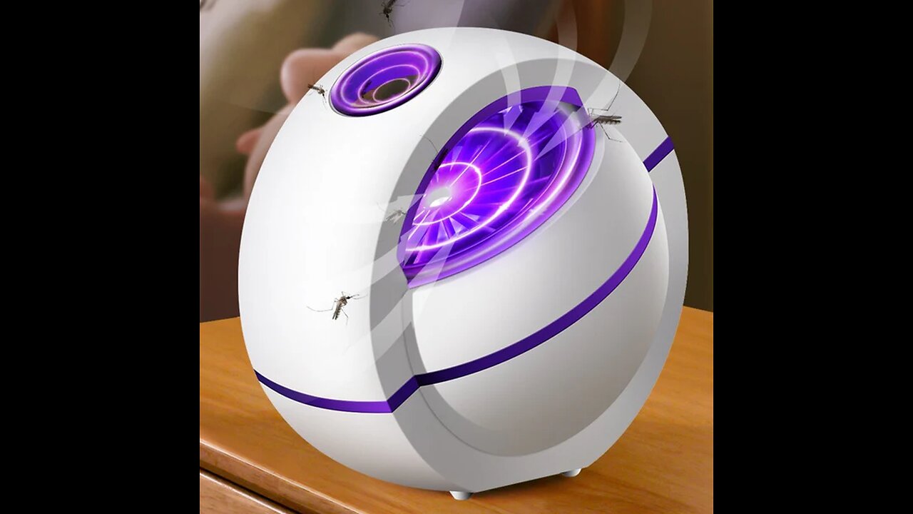 Indoor Mosquito Killer with 3D Light Source, Imitating Human Heat and Strong Absorption, for Home