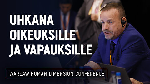 Antikulttinen verkosto: Ihmisoikeuksien loukkaus ja uhka demokratialle | Etyj 2025