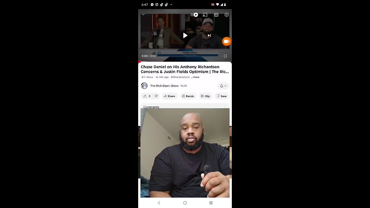 Chase Daniel on His Anthony Richardson Concerns & Justin Fields Optimism