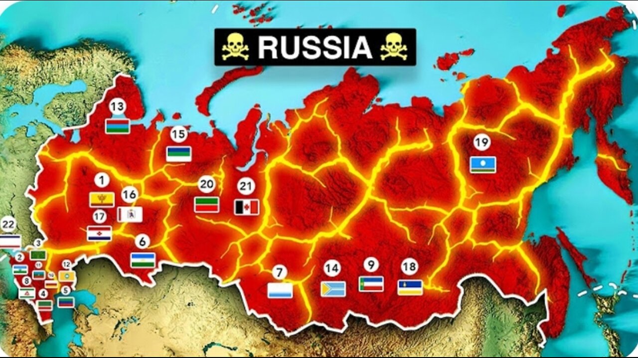 Why Russia Hides 22 Countries Inside It's Borders !!
