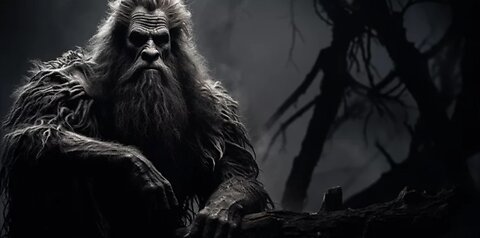 The highway Bigfoot / DogMan