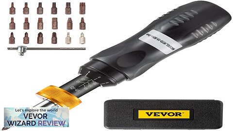 VEVOR Optics Torque Wrench Mounting Kit Handheld Torque Limiting Screwdriver 10-50 Review