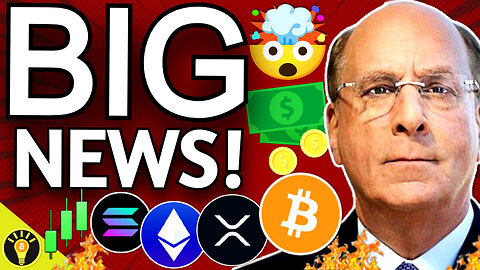 🚨BIG NEWS! SEC RIPPLE XRP CASE DONE! BLACKROCK BITCOIN ETF EU & TOKENIZATION ON SOLANA!