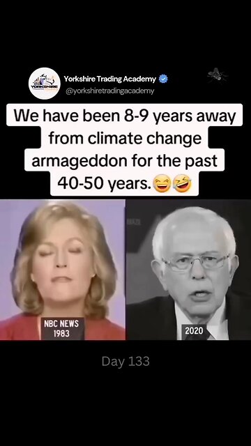 We've been 9 years away from climate change armageddon for the past 50 years