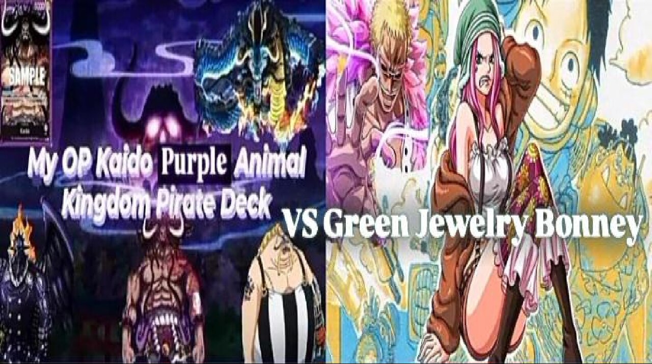 OPTCGSIM | Purple Kaido Vs Green Jewelry Bonney