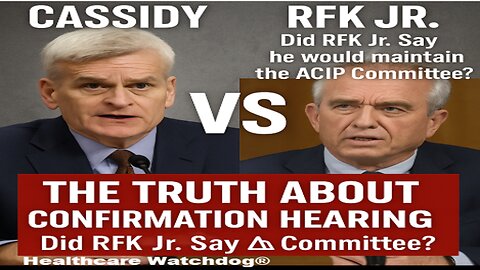 Did RFK Jr. Promise to Keep the Vaccine Panel 'As Is'? | ACIP Fact Check #RFKJr#ACIP#VaccinePolicy