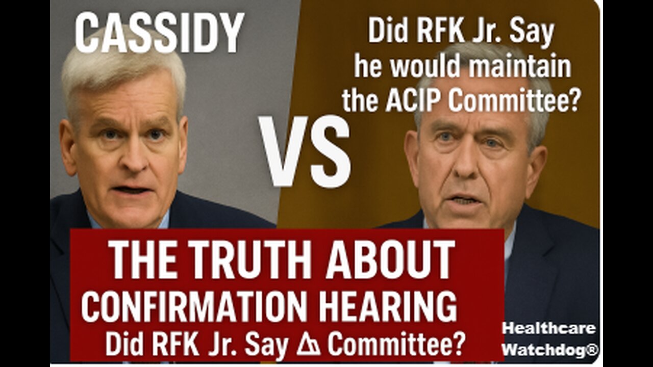 Did RFK Jr. Promise to Keep the Vaccine Panel 'As Is'? | ACIP Fact Check #RFKJr#ACIP#VaccinePolicy