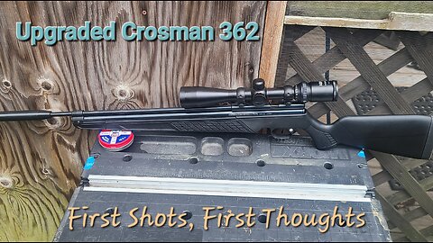 First Shots, First Thoughts: Crosman 362 with steel breech, moderator, and Power Internals