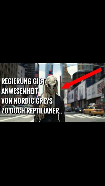 Sie geben die Präsenz der großen Nordics und der Greys zu, doch Reptiloiden sind ein Tabu