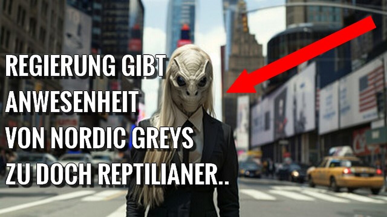 Sie geben die Präsenz der großen Nordics und der Greys zu, doch Reptiloiden sind ein Tabu