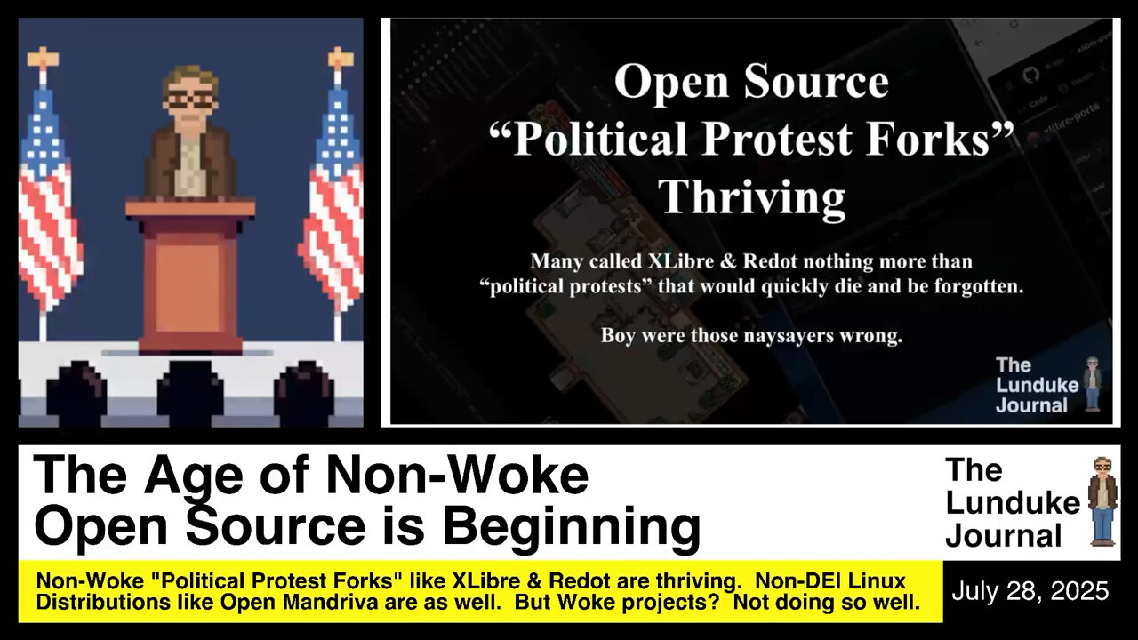 The Age of Non-Woke Open Source is Beginning