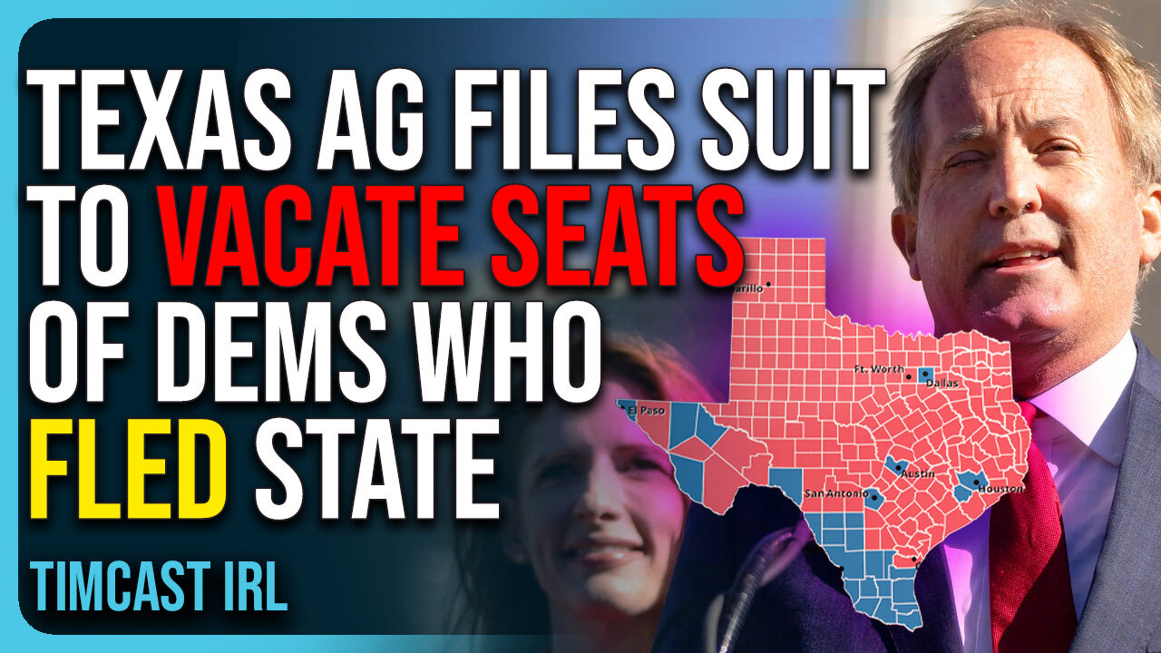 Texas AG Ken Paxton Files Suit To Vacate Seats of Dems Who Fled State