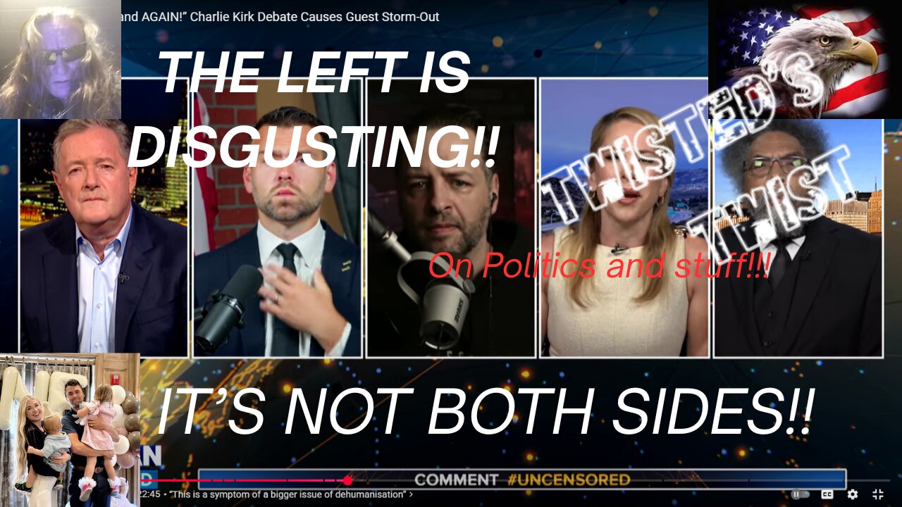 Violence on both sides my ass, it's all on the evil left!