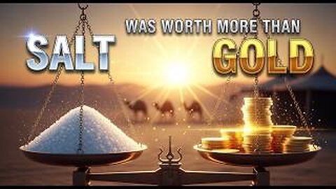 Salt Was Worth More Than Gold #SaltMoreThanGold #historyfacts #ancienthistory #WorthMoreThanGold