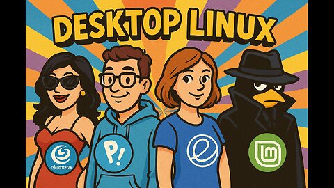 Desktop Linux: The Flirt, the Nerd, the Artist, and the Spy - (Episode 131)