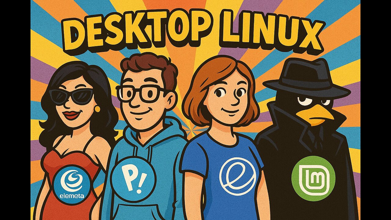 Desktop Linux: The Flirt, the Nerd, the Artist, and the Spy - (Episode 131)