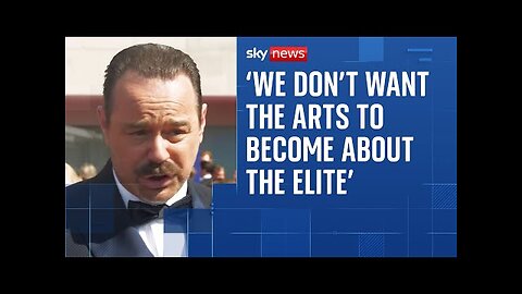 Danny Dyer asked about working class actors on BAFTA TV Awards red carpe