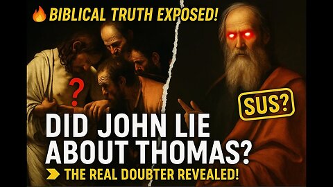 Did John Betray Thomas? The Gospel They Tried to Bury