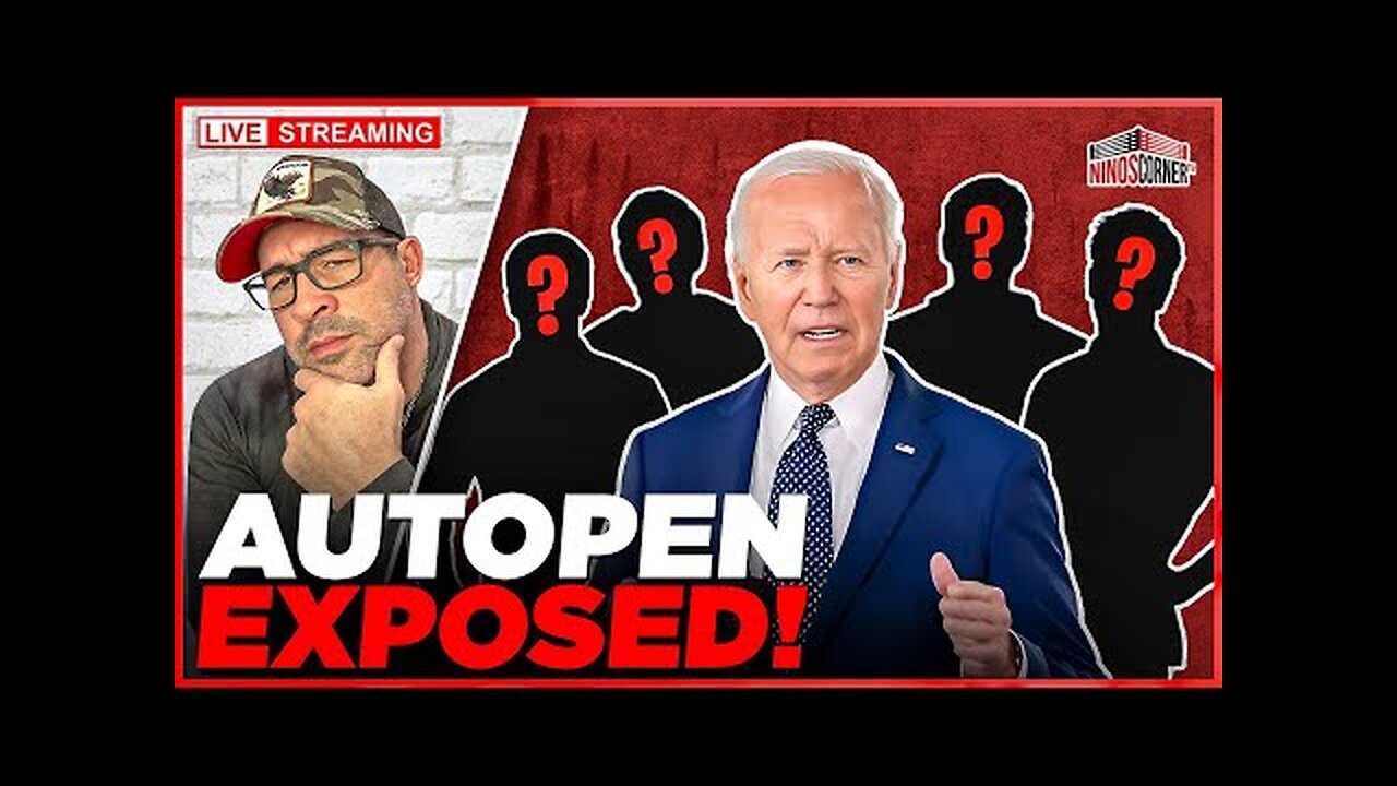 David Nino - Breaking: Biden Autopen Scandal Explodees – Whistleblower Names Top Aides!