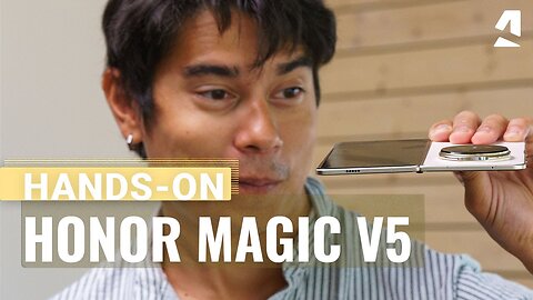 Honor Magic V5 hands-on and key features
