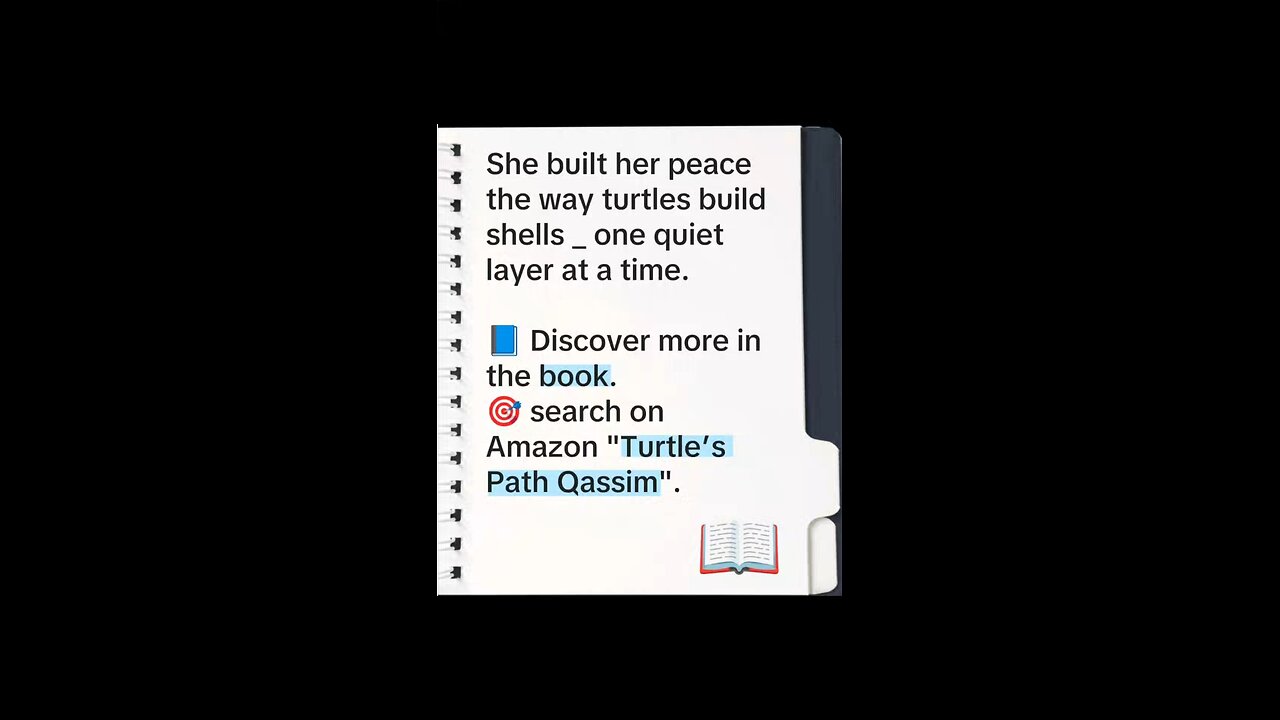 She Built Her Peace Like a Turtle Builds Its Shell 🐢🌿 | Turtle’s Path Qassim