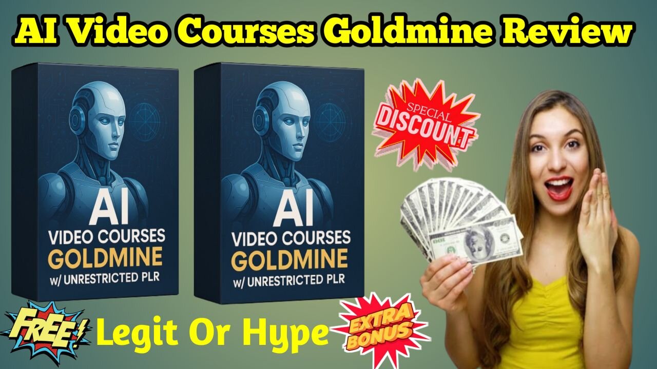 AI Video Courses Goldmine Review: Legit Or Scam? Truth Exposed!