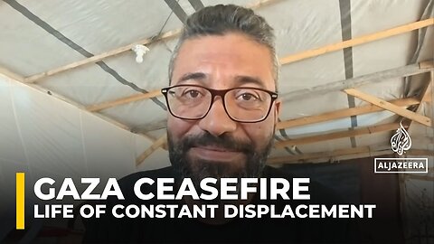 Displaced Palestinians wary of ceasefire, hesitate to return to Gaza City