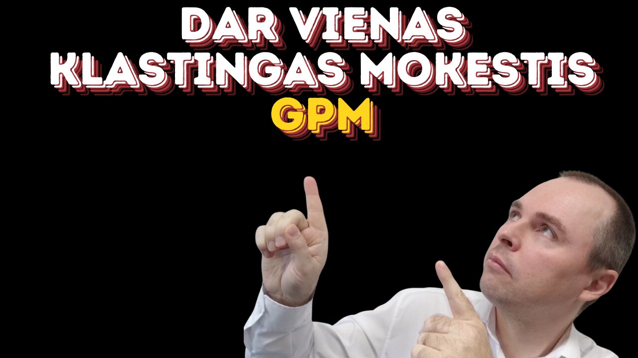 Dar vienas klastingas mokestis - GPM