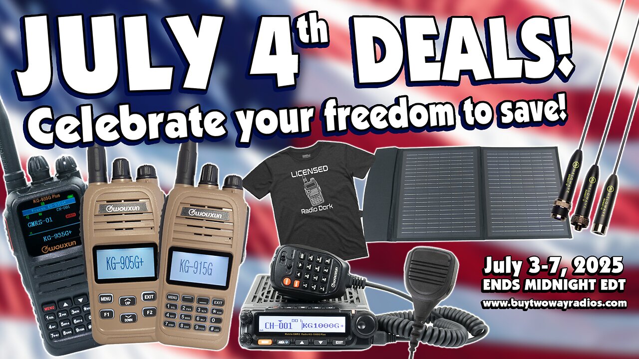 Celebrate Your Freedom to Save in 2025 with Buy Two Way Radios!
