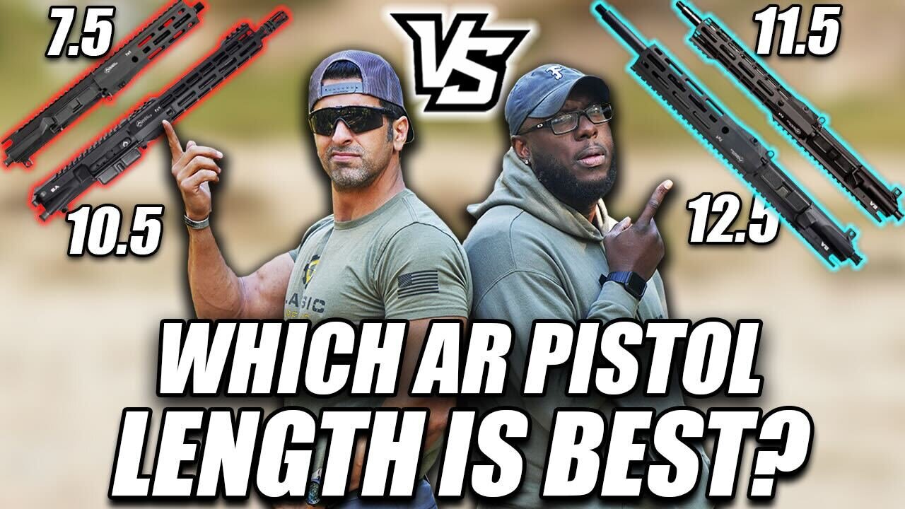 What Is The Best AR-15 Pistol Barrel Length?