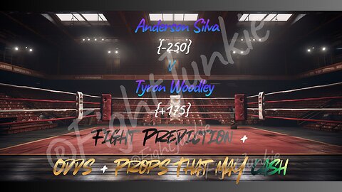 Judgment Day Boxing Fight Predictions! Odds + Props + Picks! Anderson Silva V Tyron Woodley!