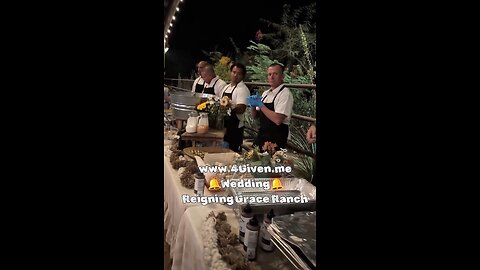 AMAZING wedding at Reigning Grace Ranch! The guys at Teen Challenge really stepped up!