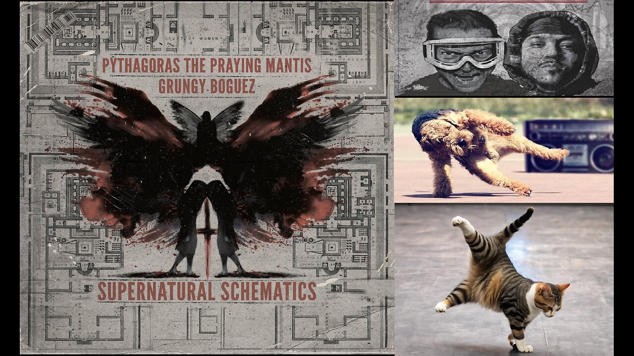 Pythagorus & Grungy Boguez: Pyrigorous Paragraphs (feat. DJ Dap) Breakin animals animated video