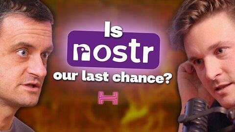 Nostr Will Save the Internet (w/ HRF & Will Casarin) | The Pregame