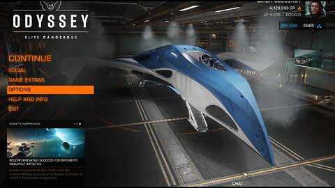 Elite Dangerous ( Transporting and running ) Sitting with a heavy heart .