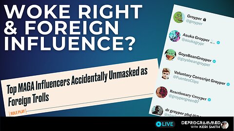 Foreign Influence Unmasked on X - Woke Right Hardest Hit