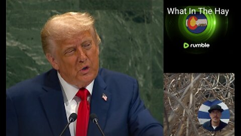 TRUMP SPITS FIRE AT U.N. & CALLS OUT THEIR LIES & AGENDA!