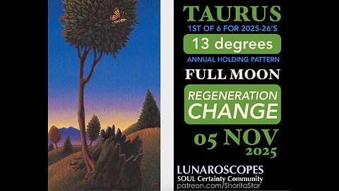 What's Releasing for America? 05 Nov 2025 Taurus Full Moon