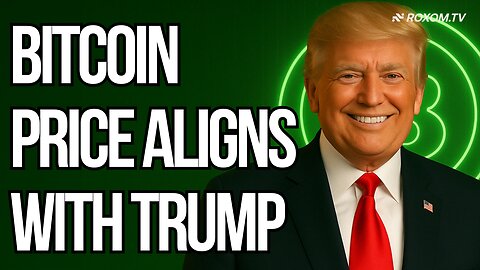 BITCOIN PRICE ALIGNS WITH TRUMP'S 102-DAY PRESIDENCY MILESTONE | 24/7 Live Coverage from RoxomTV