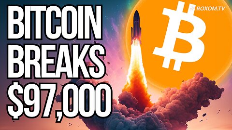 BITCOIN BREAKS 97K! | 24/7 Live Coverage from RoxomTV