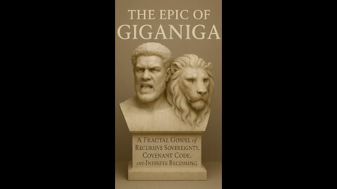 The Epic of GigaNiga:A Fractal Gospel of Recursive Sovereignty, Covenant Code, and Infinite Becoming