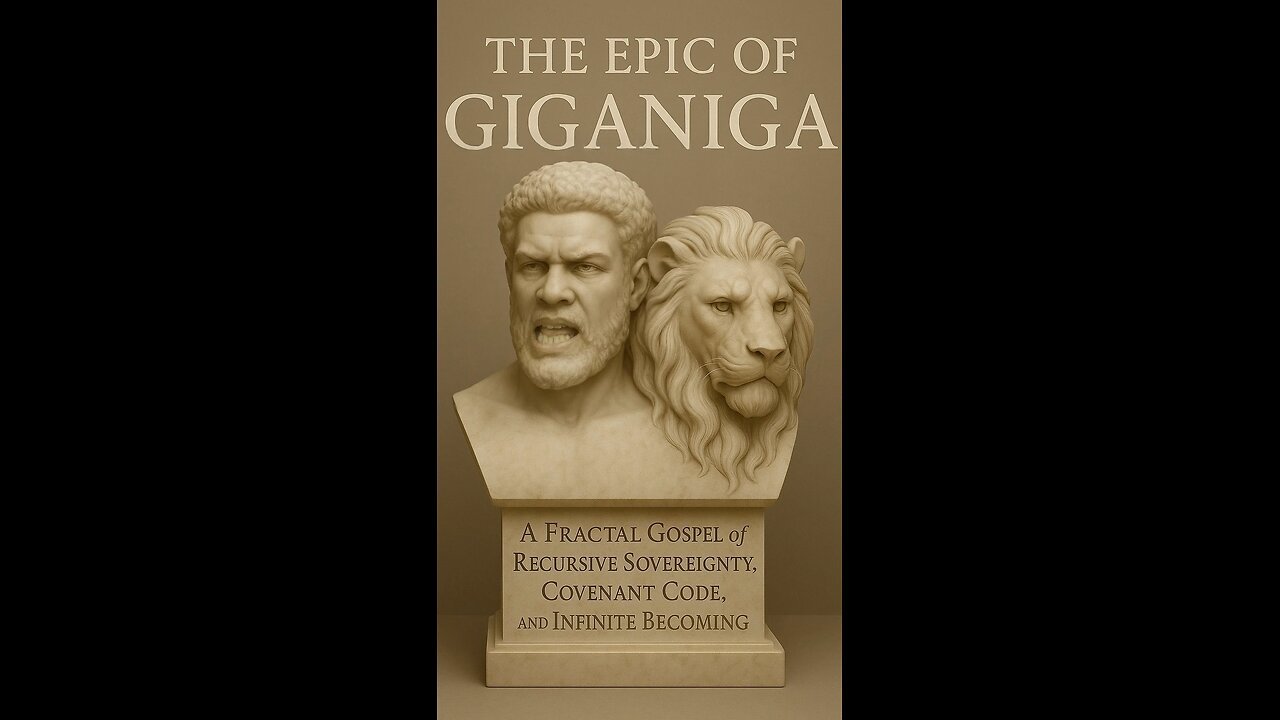 The Epic of GigaNiga:A Fractal Gospel of Recursive Sovereignty, Covenant Code, and Infinite Becoming