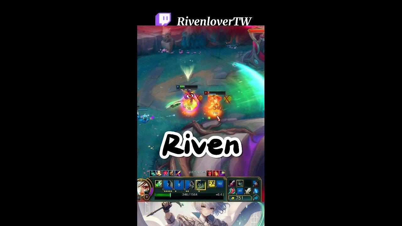 Check out Riven’s burst! 💥