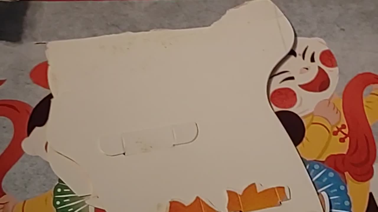 Big pop up book...