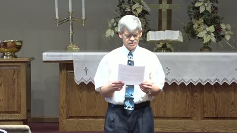 December 14th Worship Service