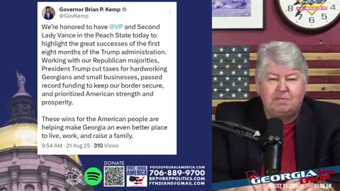 Brian Kemp’s Love-Fest: Is JD Vance Pulling Strings for Georgia’s Senate Race?