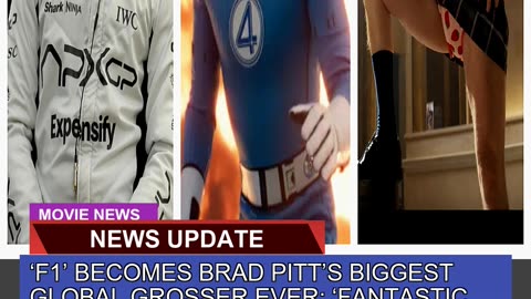 F1 Becomes Brad Pitts Biggest Global Grosser Ev