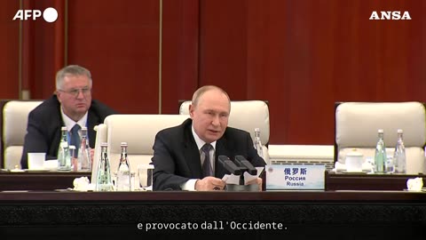 NOTIZIE DAL MONDO Putin,crisi Ucraina provocata da colpo di Stato dell'Occidente del 2014 dell'Euromaidan.Lo ha detto il presidente russo al vertice SCO 2025 di Tianjin in Cina